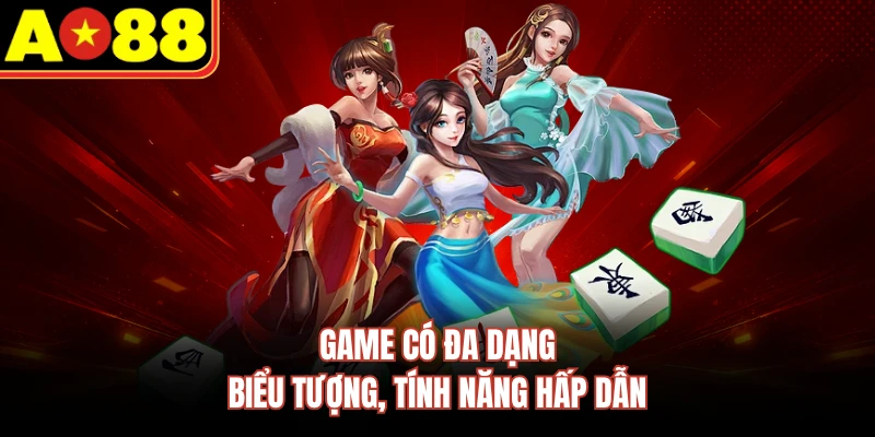 Game có đa dạng biểu tượng, tính năng hấp dẫn