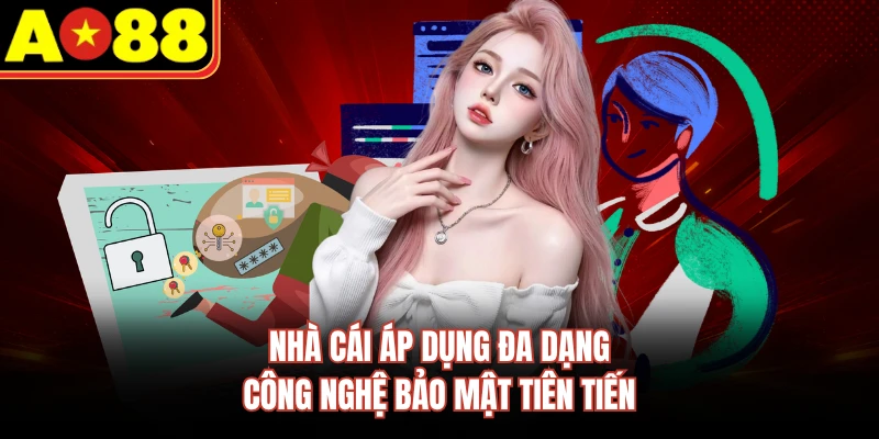 Nhà cái áp dụng đa dạng công nghệ bảo mật tiên tiến
