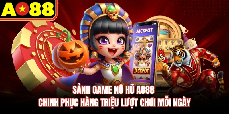 Sảnh game nổ hũ AO88 chinh phục hàng triệu lượt chơi mỗi ngày